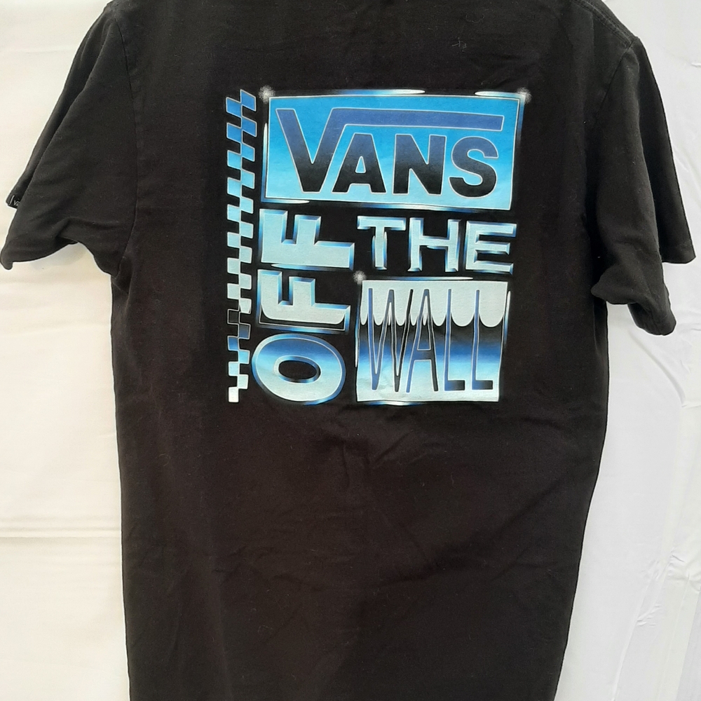 Vans Classic Fit Black T-Shirt - Logo Tee